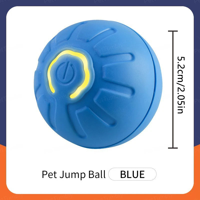 Smart Interactive Dog Toy Ball – USB Rechargeable Bouncing Ball for Dogs & Cats