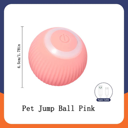 Smart Interactive Dog Toy Ball – USB Rechargeable Bouncing Ball for Dogs & Cats