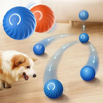 Smart Interactive Dog Toy Ball – USB Rechargeable Bouncing Ball for Dogs & Cats