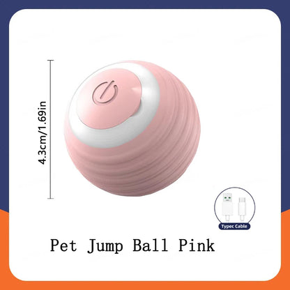 Smart Interactive Dog Toy Ball – USB Rechargeable Bouncing Ball for Dogs & Cats